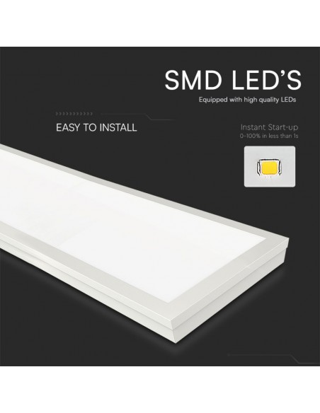 2166251-Pannello LED Chip Samsung  LM/W Installazione in da Incasso/Plafone-7