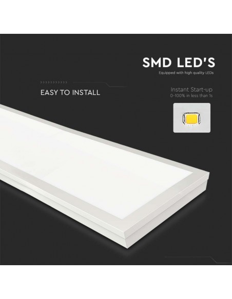 Pannello LED 40W 110LM/W 1200*300mm Colore Bianco 6500K