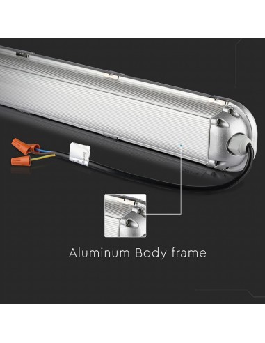 21677-Plafoniera LED Chip Samsung Impermeabile  LM/W cm  -7