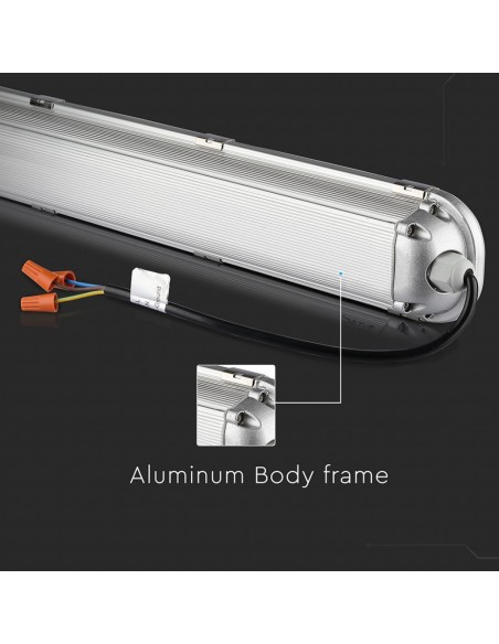 21677-Plafoniera LED Chip Samsung Impermeabile  LM/W cm  -7