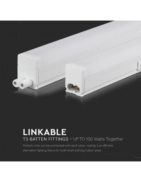 21694-Plafoniera LED Chip Samsung Lineare  cm Raccordabile con Interruttore -7