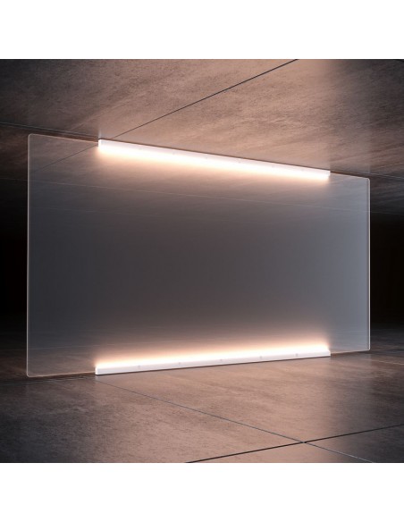 21697-Plafoniera LED Chip Samsung Lineare  cm Raccordabile con Interruttore -5