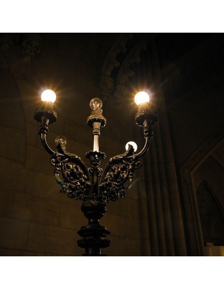 217100-Lampadina LED E  G Filamento Ambrato -4