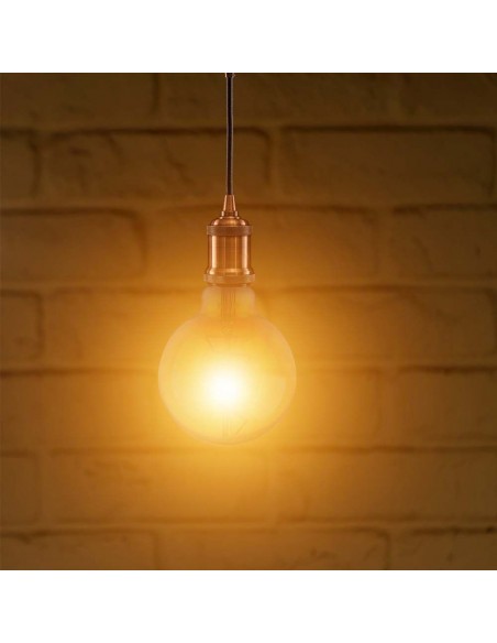 217146-Lampadina LED E  G Filamento Ambrato -4