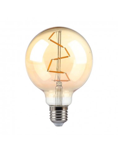 217146-Lampadina LED E  G Filamento Ambrato -6