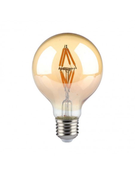 217148-Lampadina LED E  G Filamento Ambrato -1