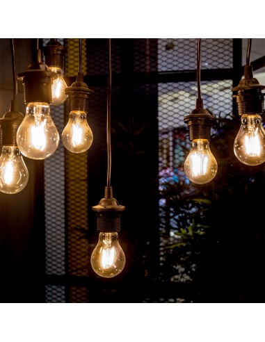 217157-Lampadina LED E  A Filamento Ambrato -4