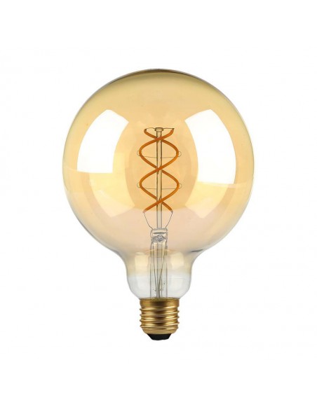 217216-Lampadina LED E  G Filamento Ambrato -1