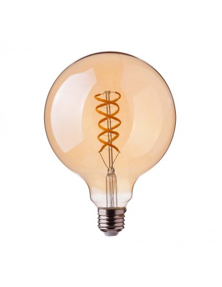 217217-Lampadina LED E  G Filamento Ambrato -1