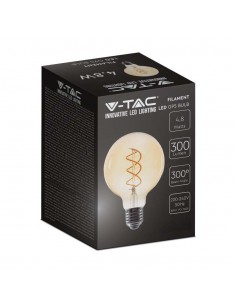 217217-Lampadina LED E  G Filamento Ambrato -1 2