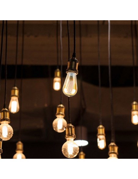 217220-Lampadina LED E  ST Filamento Ambrato -4