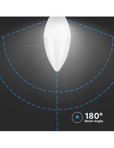 Lampadina LED E14 4,5W Candela 6500K...