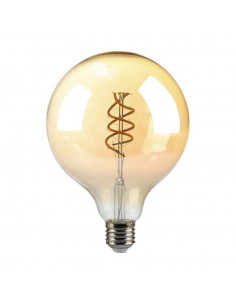 217328-Lampadina LED E  G Filamento Ambrato a doppio Spirale -1