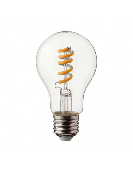 217336-Lampadina LED E  LM/W A Filamento a Spirale -1