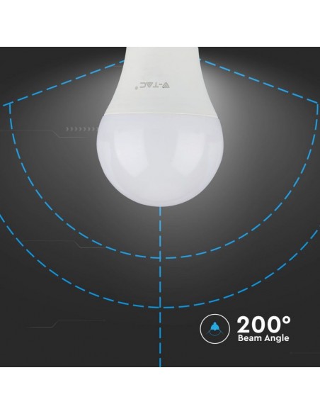 Lampadina LED E27 10,5W 100LM/W A60 6500K (Box 3 pezzi)