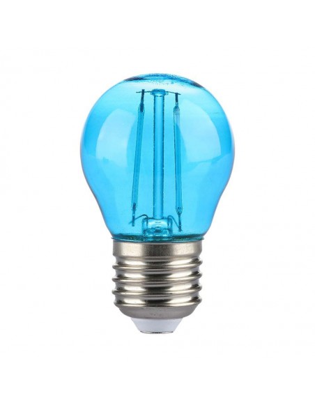 217412-Lampadina LED E  G Filamento Colore Blu-1