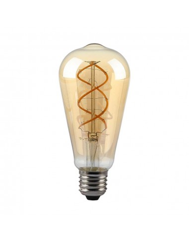 217416-Lampadina LED E  ST Filamento Ambrato  Dimmerabile-1