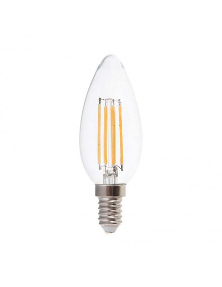 217423-Lampadina LED E  LM/W Candela Filamento -1