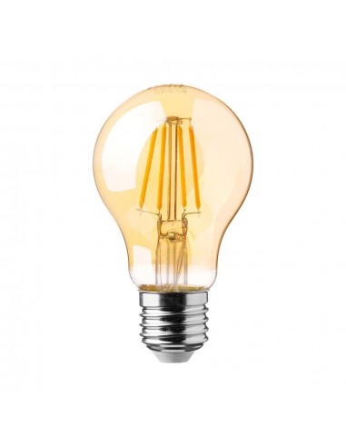 217457-Lampadina LED E  LM/W A Filamento Ambrato -1