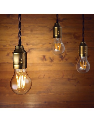 217459-Lampadina LED E  LM/W A Filamento -4