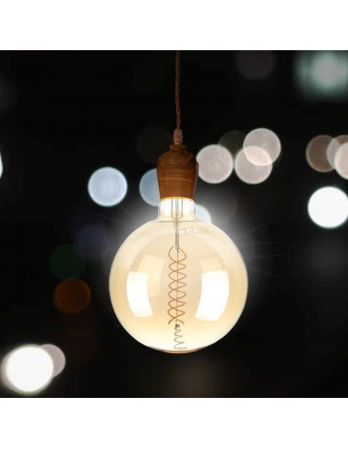 217462-Lampadina LED E  G Filamento  Dimmerabile-5