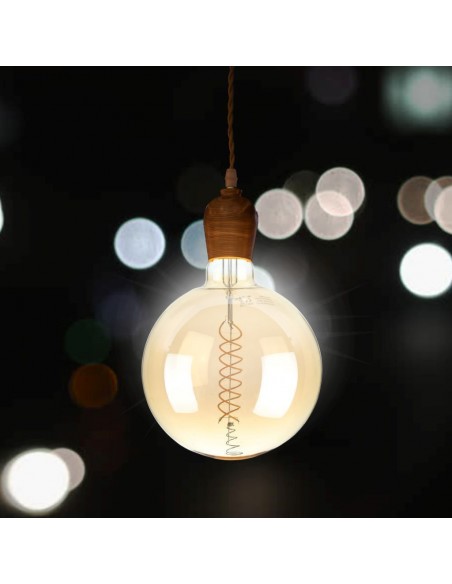 217462-Lampadina LED E  G Filamento  Dimmerabile-5