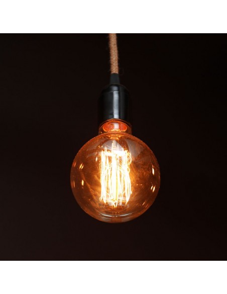 217475-Lampadina LED E  G Filamento Ambrato -4