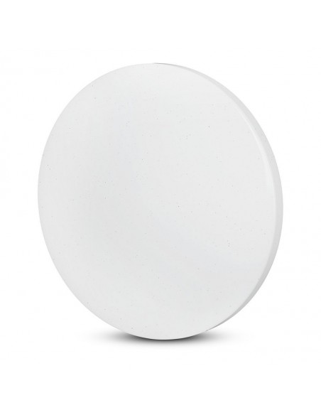217606-Plafoniera LED Rotonda  con Interruttore Cambia Colore CCT in Effetto Stellato d mm h mm-1