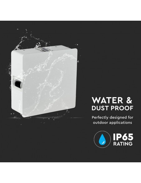 Lampada LED da Muro Quadrato 4W 110LM/W Bianco 3000K IP65