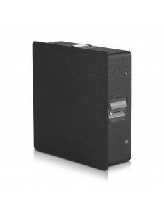 218211-Lampada LED da Muro Quadrato  LM/W Colore Nero  -1