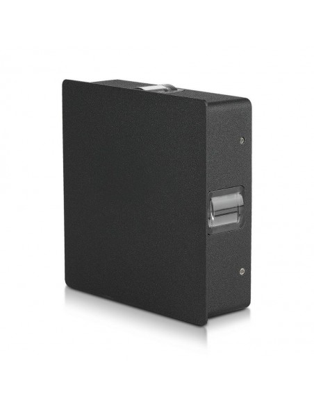 218211-Lampada LED da Muro Quadrato  LM/W Colore Nero  -1