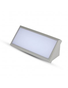 218233-Lampada LED da Muro Angolare  Colore Grigio  -1