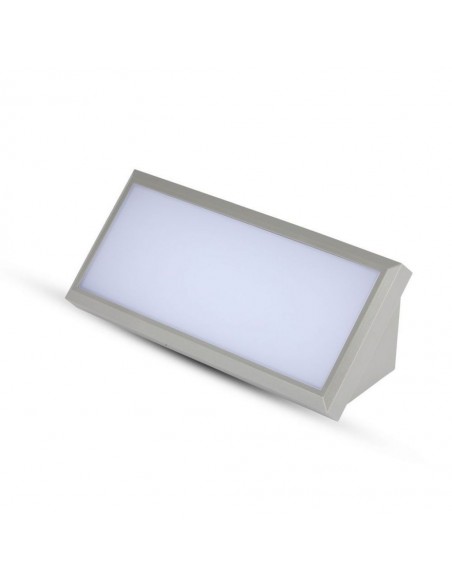 218233-Lampada LED da Muro Angolare  Colore Grigio  -1