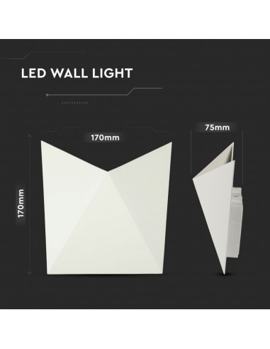 218280-Lampada LED da Muro a Tasca  LM/W Colore Bianco  -3