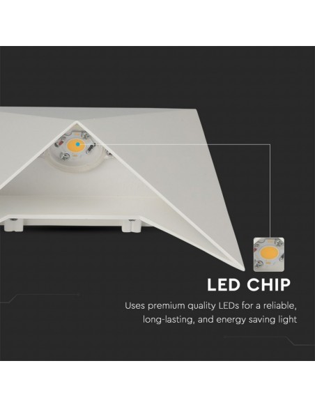 218280-Lampada LED da Muro a Tasca  LM/W Colore Bianco  -6