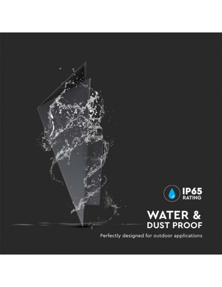 218283-Lampada LED da Muro a Tasca  LM/W Colore Nero  -6