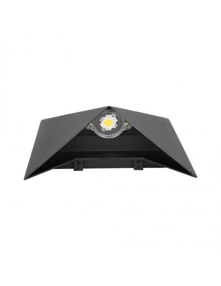 Lampada LED da Muro a Tasca 5W 110LM/W Nero 4000K IP65
