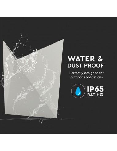 218284-Lampada LED da Muro a Tasca  LM/W Colore Grigio  -7