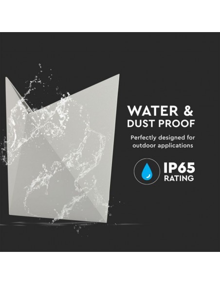 218284-Lampada LED da Muro a Tasca  LM/W Colore Grigio  -7