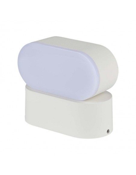 218287-Lampada LED da Muro Ovale  LM/W Colore Bianco con Testa Ruotabile  -1