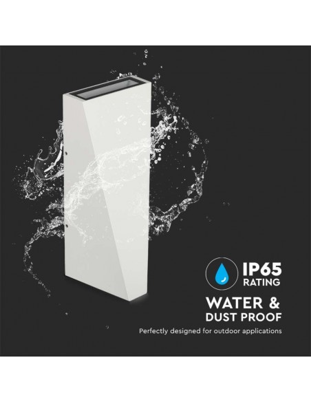 Applique LED 6W Corpo Bianco IP65 4000K