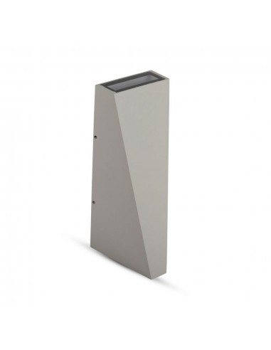 218299-Lampada LED da Muro  LM/W Doppio Fascio Luminoso Colore Grigio  -1