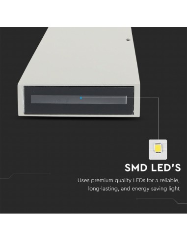 218300-Lampada LED da Muro  LM/W Doppio Fascio Luminoso Colore Grigio  -6
