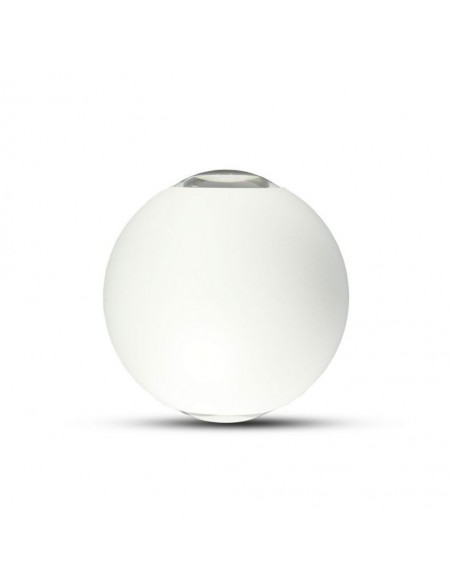 218302-Lampada LED da Muro Sferica  Doppio Fascio Luminoso Colore Bianco  -1
