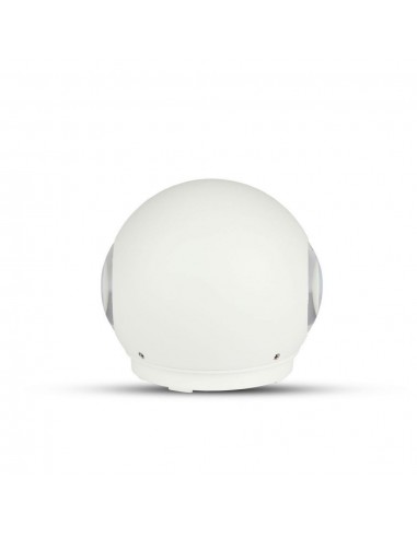 218302-Lampada LED da Muro Sferica  Doppio Fascio Luminoso Colore Bianco  -7