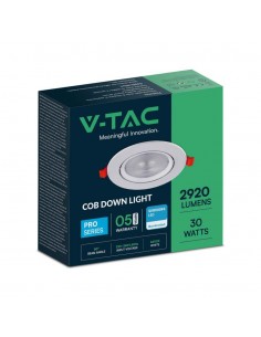 21832-Faretto LED Chip Samsung da Incasso Rotondo  Inclinabile Colore Bianco -1 2