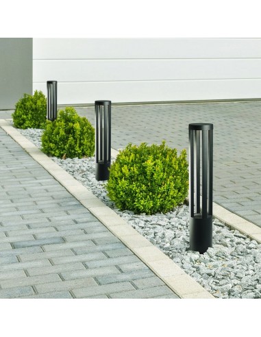 218328-Lampada LED da Giardino Fissaggio a Terra LED COB  Colore Grigio hcm  -4