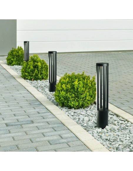 218328-Lampada LED da Giardino Fissaggio a Terra LED COB  Colore Grigio hcm  -4