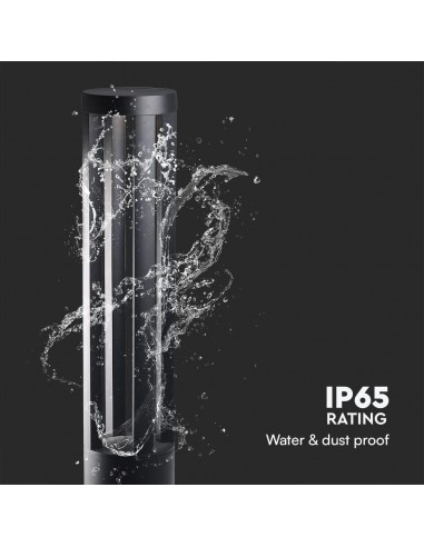 218328-Lampada LED da Giardino Fissaggio a Terra LED COB  Colore Grigio hcm  -7