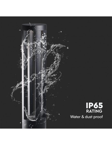 218328-Lampada LED da Giardino Fissaggio a Terra LED COB  Colore Grigio hcm  -7